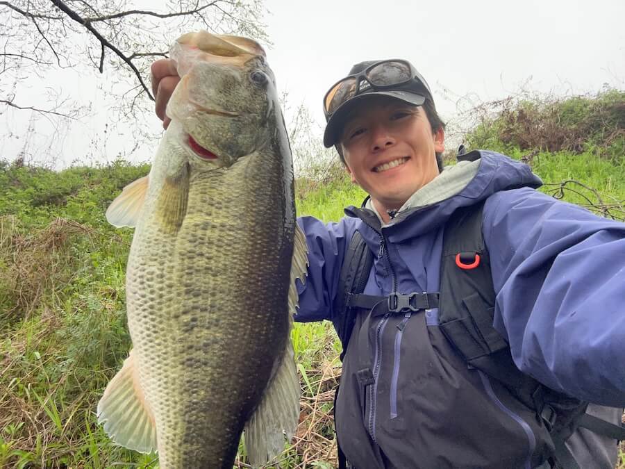 ｜50アップ連発、そして2年連続オカッパリでロクマル。足で稼いだ価値ある1本！「重さは自己記録更新です」【週刊ササカツ無双】