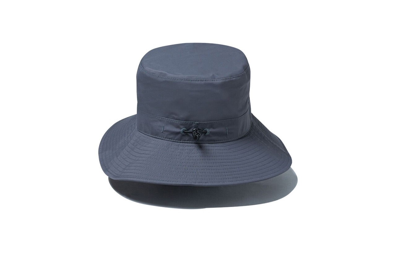 ｜釣りメーカーのシマノが作った『レインハット』。“ドライシールド＋”をクリアした防水性に、海水対応の特殊撥水加工を施した1着に。