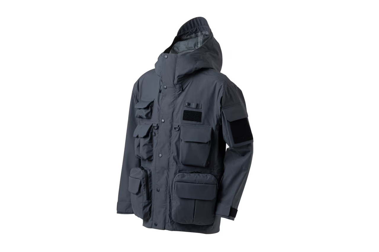 |『万能レインジャケット』がシマノから登場。バッグ不要レベルの収納力で、着るだけで釣りに行ける画期的な1着に。