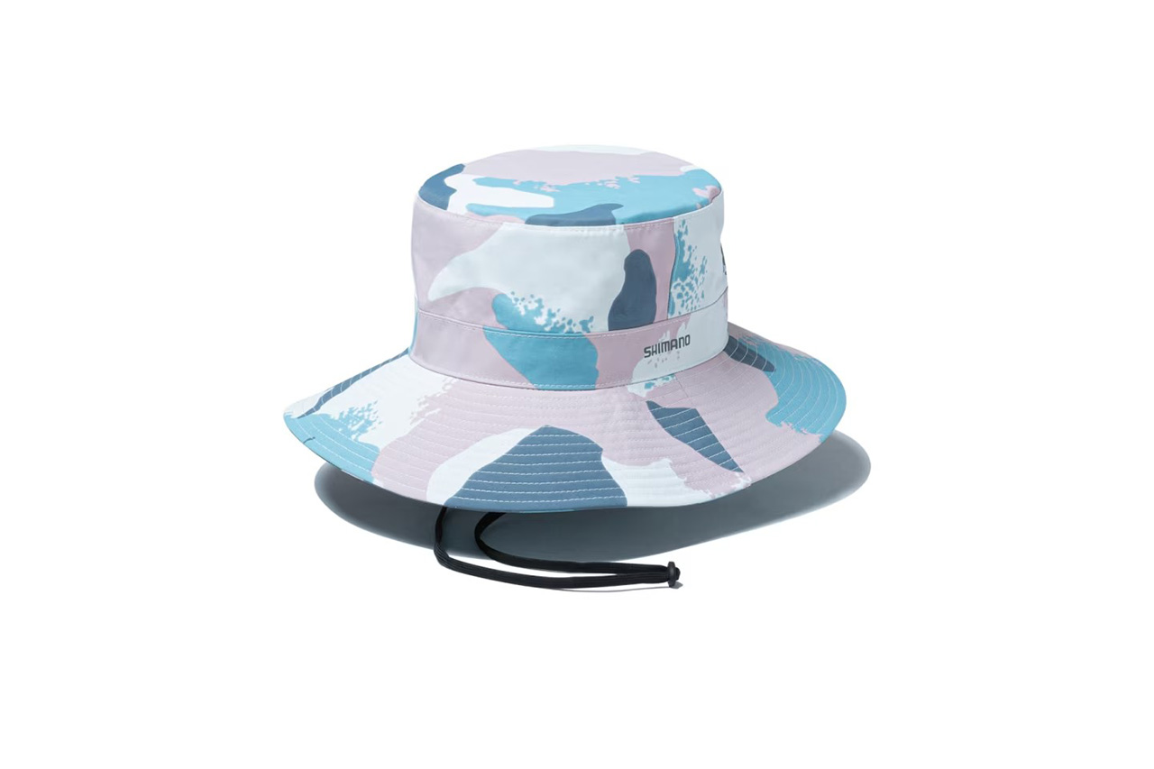 ｜釣りメーカーのシマノが作った『レインハット』。“ドライシールド＋”をクリアした防水性に、海水対応の特殊撥水加工を施した1着に。