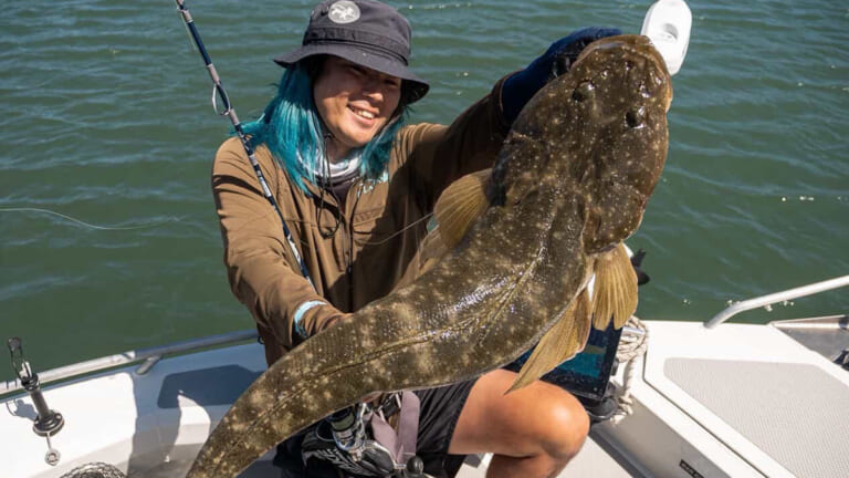 オーストラリアは魚も規格外!? 日本では考えられない“1メーター超えマゴチ”を狙ってみた結果。