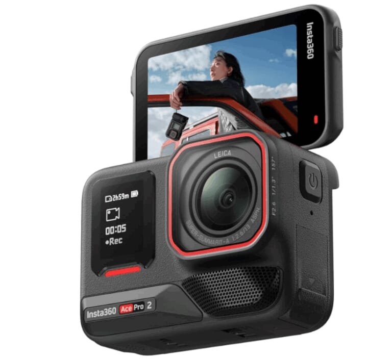 ライカレンズ搭載で暗所に強い。釣り動画撮影の頼れる相棒「Insta360 Ace Pro 2」が登場。