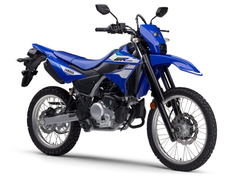 ヤマハWR125R|ディープパープリッシュブルーソリッドE|「男の憧れだよね」「やってみたい」悪路も狭い道もアクセス抜群。釣り人にオススメのオフロード・アドベンチャーバイク4選。