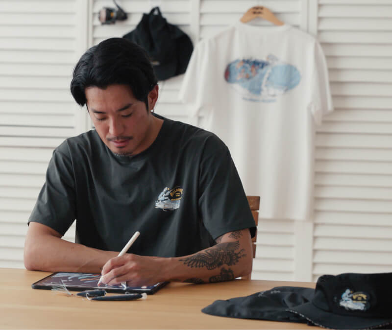 |【激レア注意】大人気サーフブランドとトップofルアーメーカーがコラボ!限定アパレル&ルアーセットを販売!