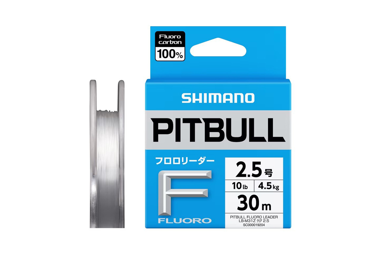 ｜PEラインの必須装備。シマノから待望の「ピットブル フロロリーダー」が発売！