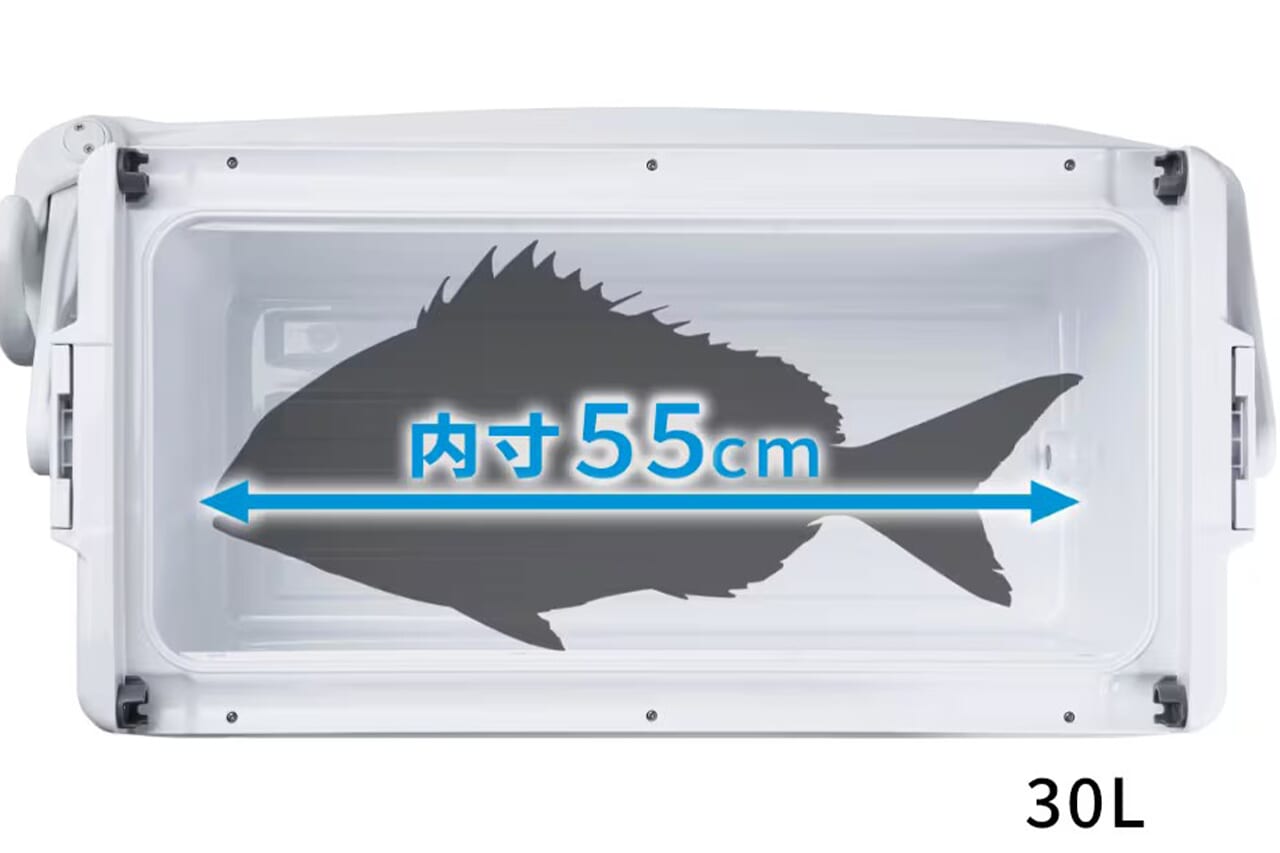 ｜シマノの大人気クーラーボックスの30Lモデルが使いやすさ抜群！ 1台あればオカッパリから船釣りまで活躍間違いなし！
