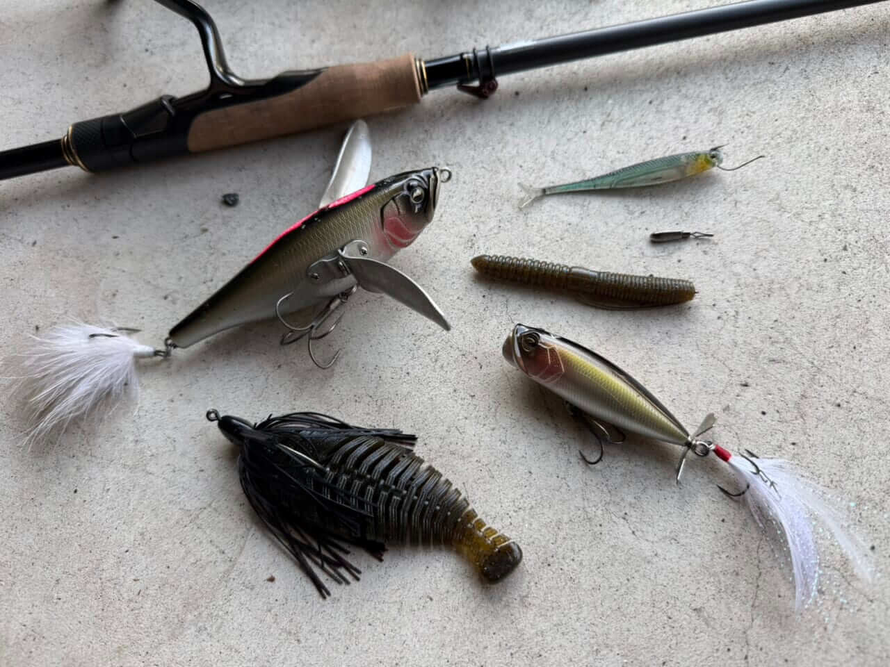 |まだ未知数だけど、釣れてまうやろ!稚魚食いに効かないはずがないマイクロアラバマ。巻いてもストってもどちらでもどうぞ!