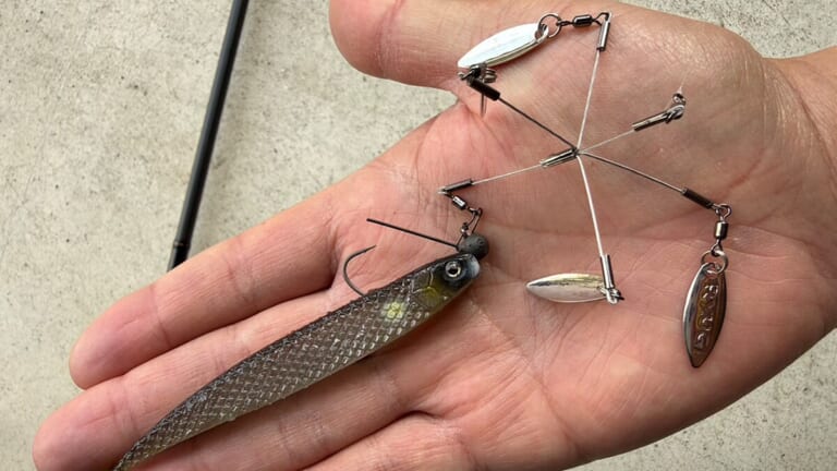 まだ未知数だけど、釣れてまうやろ！稚魚食いに効かないはずがないマイクロアラバマ。巻いてもストってもどちらでもどうぞ！