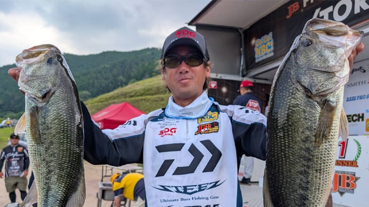 【速報】キロオーバー釣れまくり⁉白熱の弥栄ダム戦初日トップはD!!【JBトップ50第2戦DAY1結果】