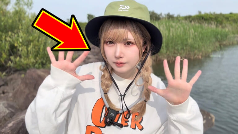 美女が手料理を作りたい。釣った魚で作る料理は絶品だった。