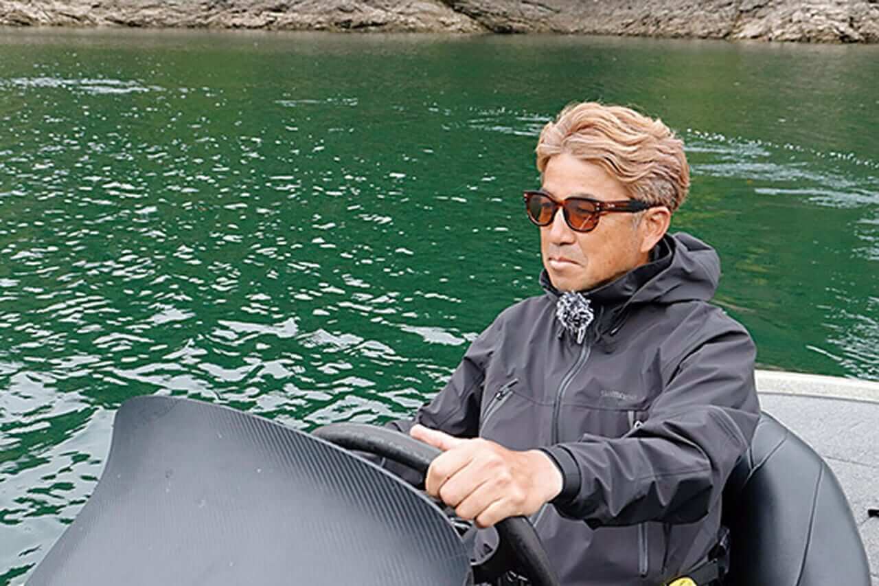 ｜高知・さめうら湖を制する奥田学の「フェイサー85+SF」戦略