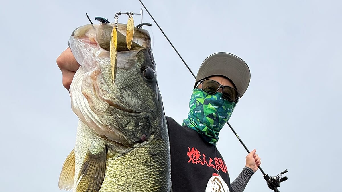 |【琵琶湖南湖】ジャングルウォーカーでロクマル! 巻きとトップで夏パターン開幕【大西健太のOKレポート】