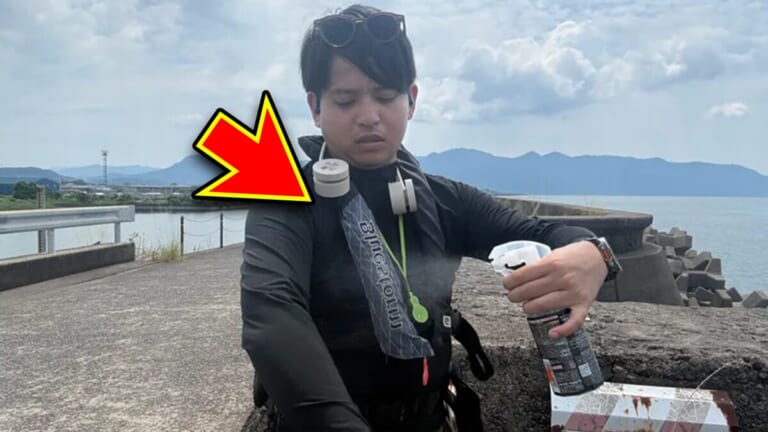 「オススメなのが…」夏の釣りの「蒸し暑さ」に対抗する3つのアイテムとは!? 熱中症予防にもおすすめ！