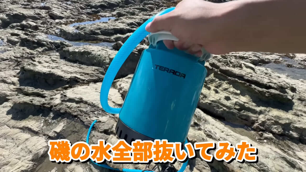 ｜「コレ、普通に捕まります」“磯の水”を全部抜いたら、出てきたものがヤバすぎた。「海保に通報です」