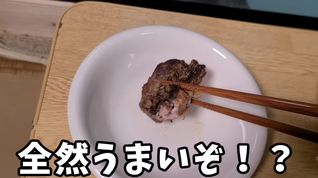 ｜「うわぁ、キタキタ」「デカすぎ…」“巨大魚”が潜む川に食パンを投入→10秒後にまさかの『化け物』サイズが登場。