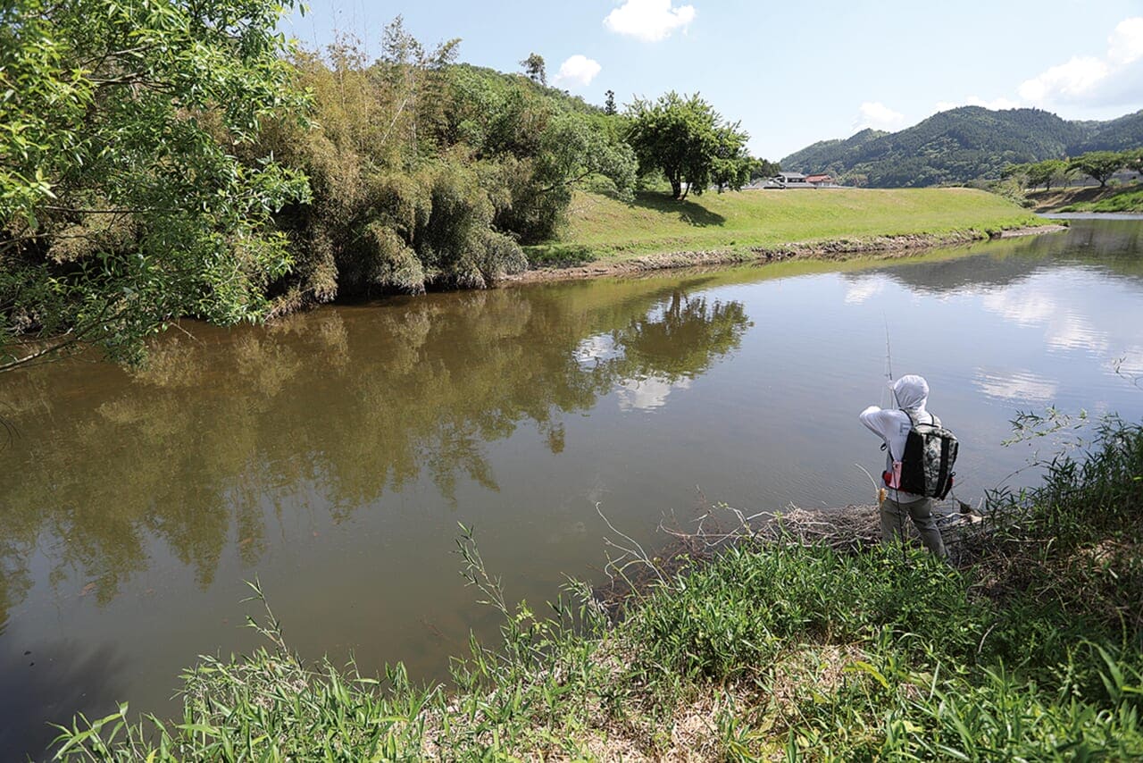 |激釣!夏のオカッパリを制する装備と攻略法を植盛幹太が伝授!【カンタスタイル】