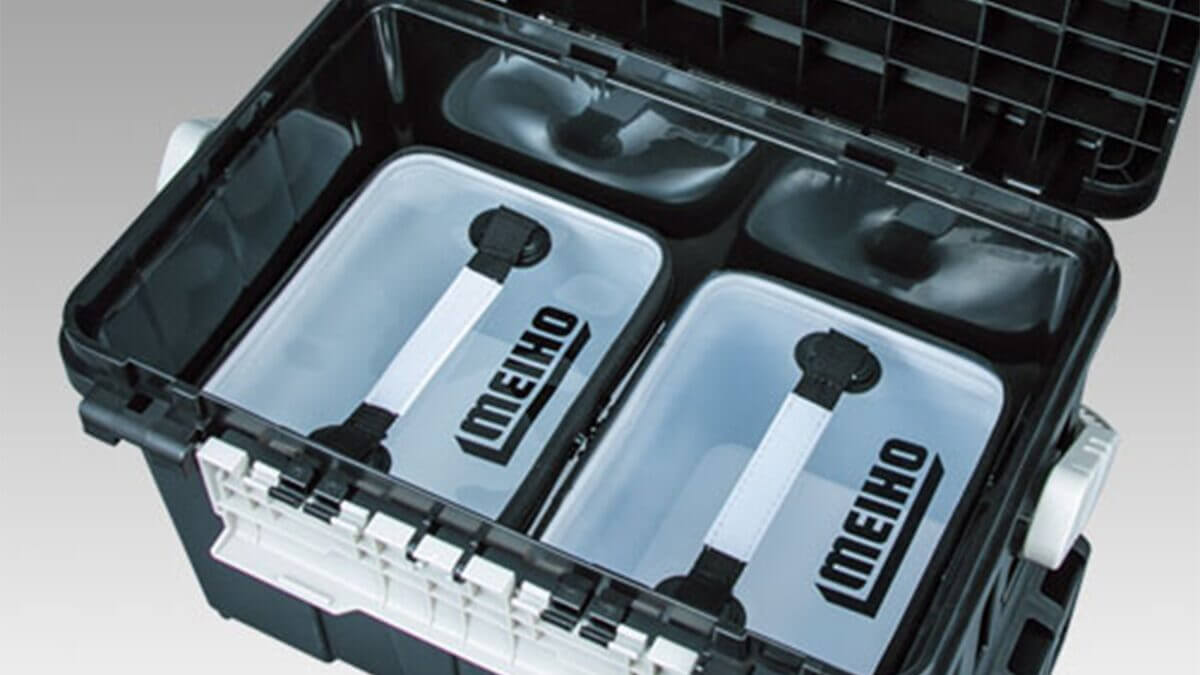 ｜縦置き・横置き自由自在で、タックルが劇的整理！メイホーの注目『EVAポーチBM-L』。