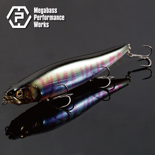 ブラックバス用ルアーまとめ売り へドン、メガバス他 ◎ルアーボックス付き DOG-X Jr.（ドッグXジュニア）SW ブラックボーン ルアー