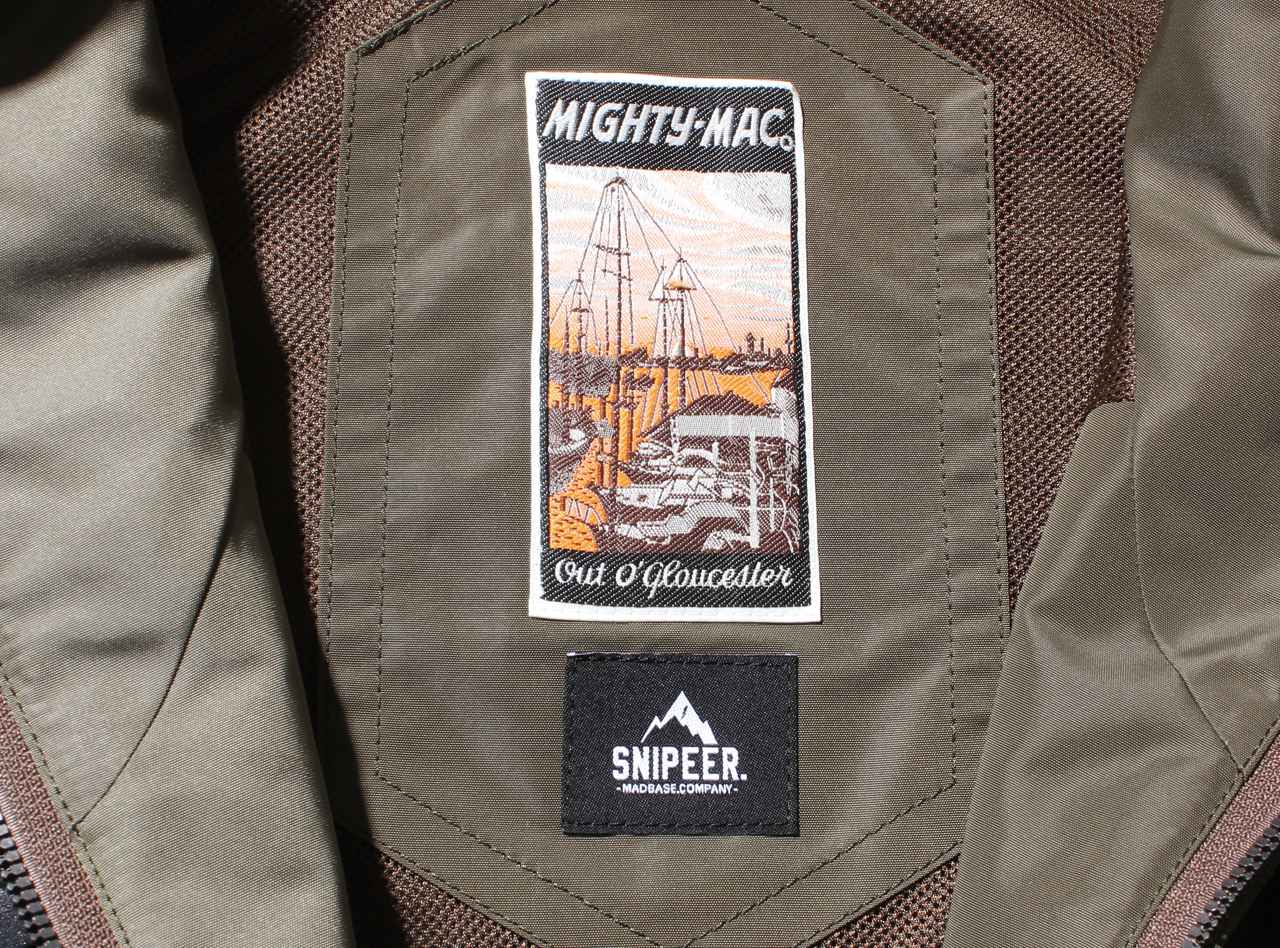 SNIPEER®がまたやってくれた！ MIGHTY-MAC®とのコラボジャケット