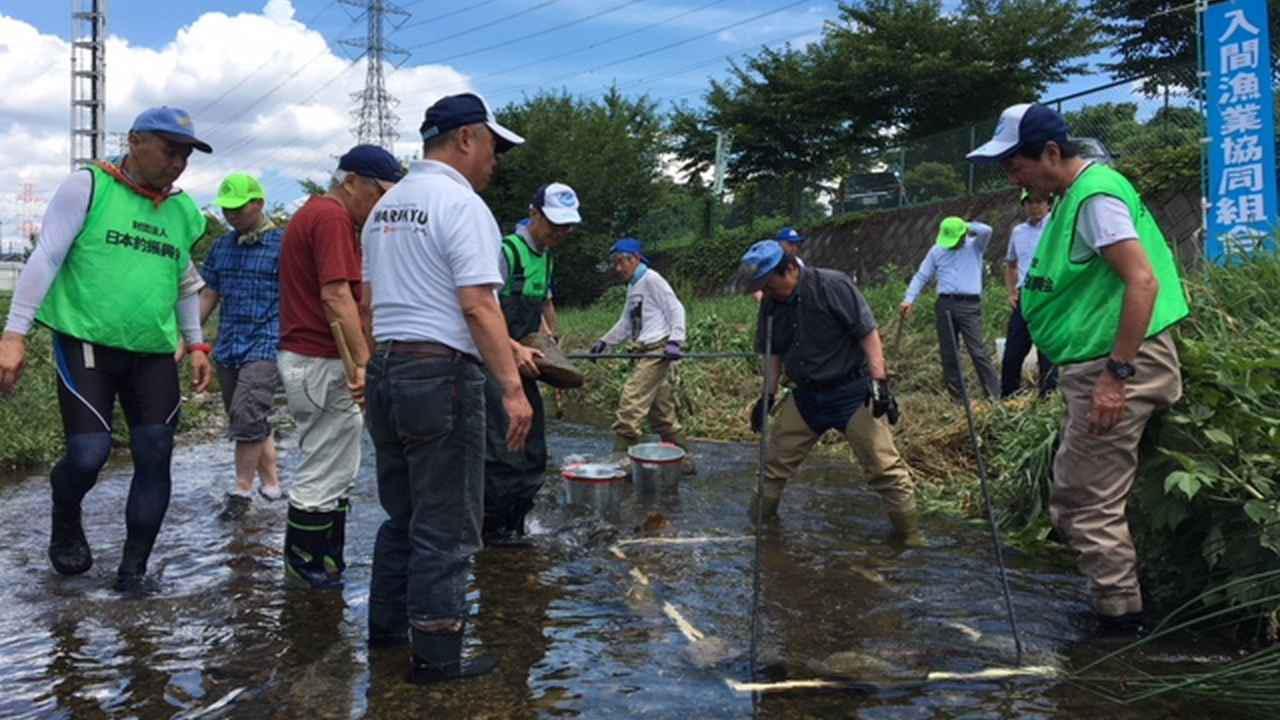 オイカワの産卵床設置を今年もやってきたよ 漁業組合のお仕事シリーズ 埼玉県入間川 ルアマガ