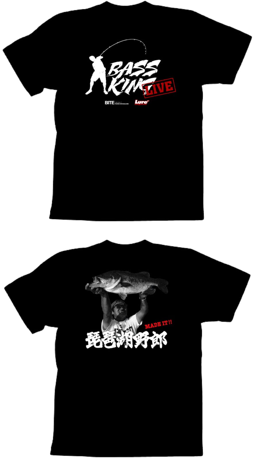 在庫僅少！木村建太”琵琶湖野郎”バスキングライブTシャツ【今ならまだ