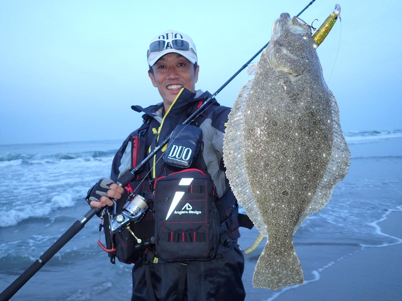ヒラメの数釣りを楽しむ 静岡県掛川市浜野海岸 高木孝が教える日本全国陸っぱりポイントガイド ルアマガ