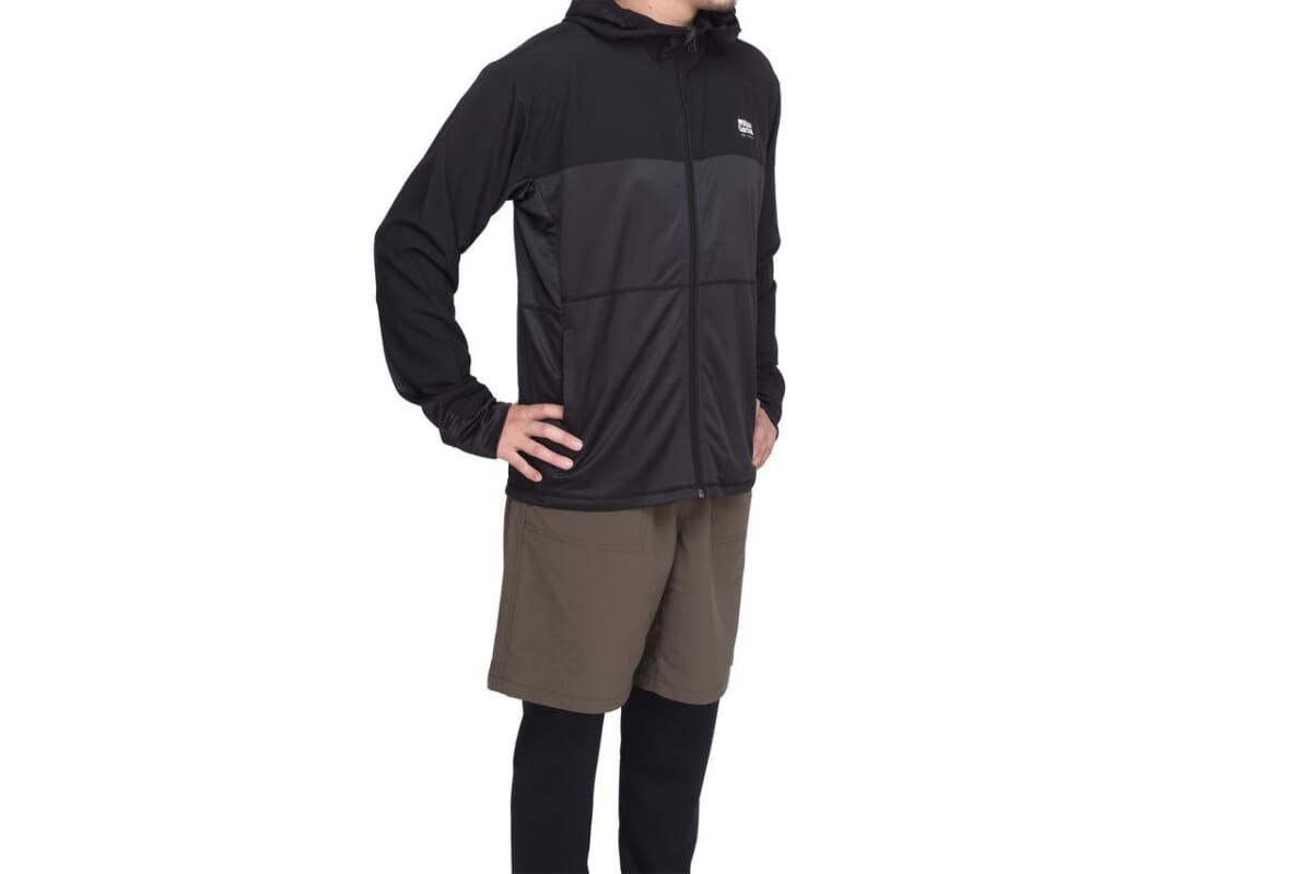 AbuGarcia - 新品未開封 アブガルシア バグオフフーディー オリーブ L ABU BUG OFF HOODIE (アブ・ガルシア バグオフ フーディー
