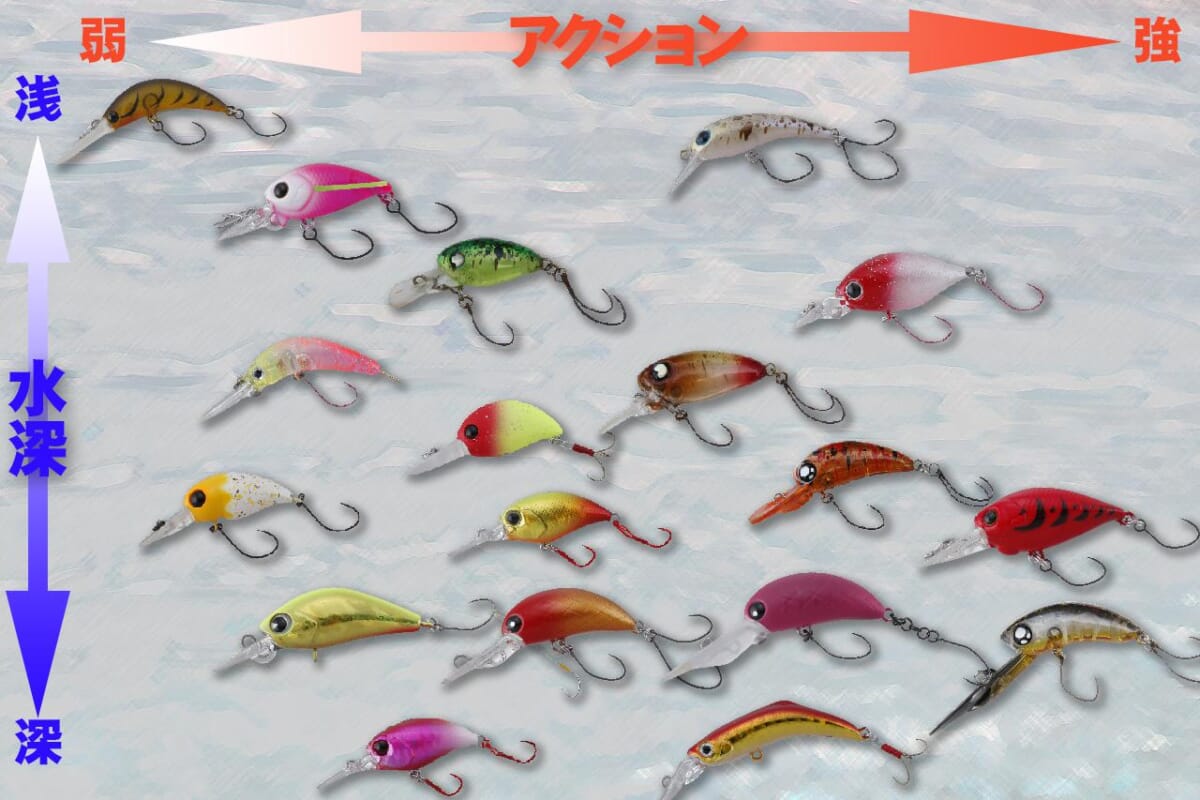 ハゼ釣りが面白くなる ハゼクランク18種の使い分け方を決定版でご紹介 ルアマガ