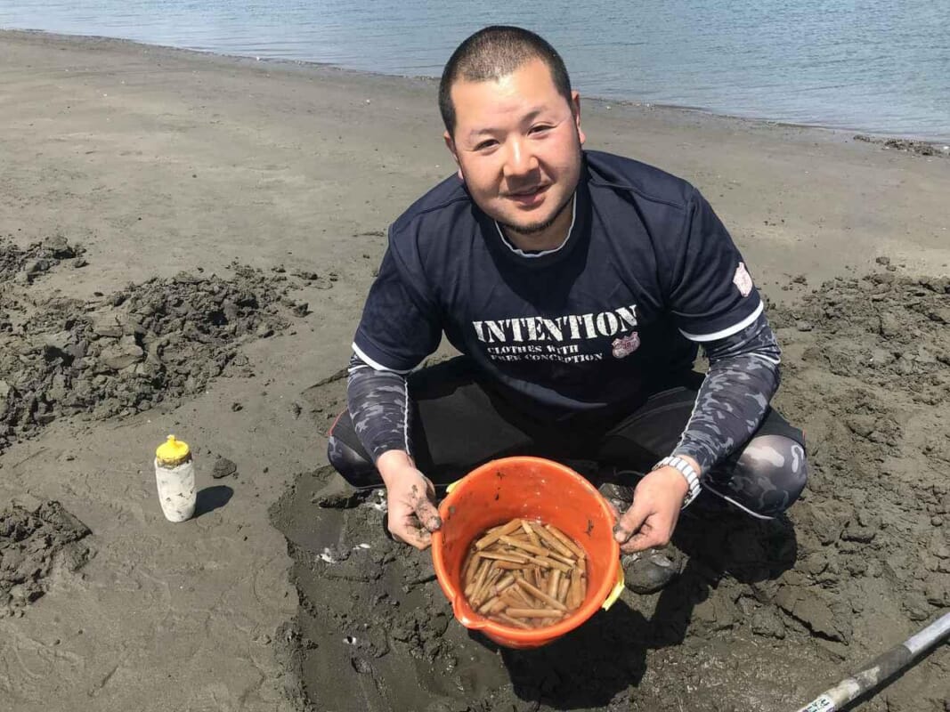 砂浜の上はまるで焼けたフライパン トップ