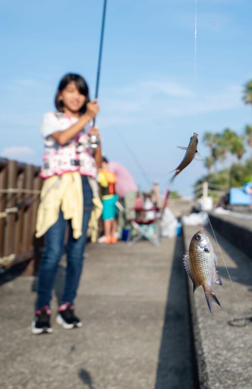 和歌山マリーナシティ海釣り公園でサビキ釣りとちょい投げ釣りを楽しもう 子どもと家族で釣りに行くなら海釣り公園がおすすめ ルアマガ