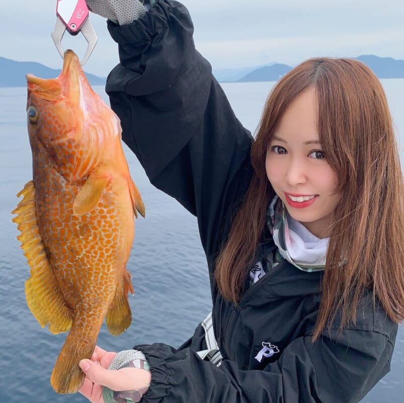 ルアマガ女子部 Namisuの 日本海のティップラン アコウ 釣行レポート 2 ルアマガプラス