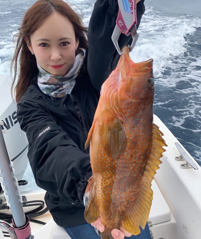 ルアマガ女子部 Namisuの 日本海のティップラン アコウ 釣行レポート 2 ルアマガプラス