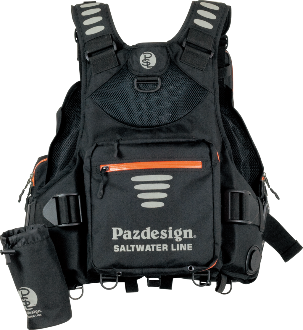 Pazdesign Saltwater Line フィッシングベスト （Pazdesign