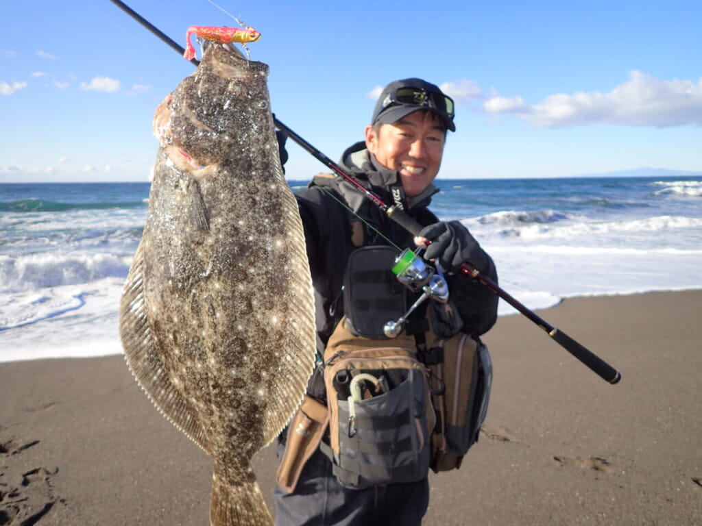 激戦区サーフのヒラメに効く 鮃狂 ロデム3tg Daiwa が釣れる理由とは ミッチー高橋のサーフタクティクスepisode 1後編 平砂浦攻略の巻 ルアマガプラス