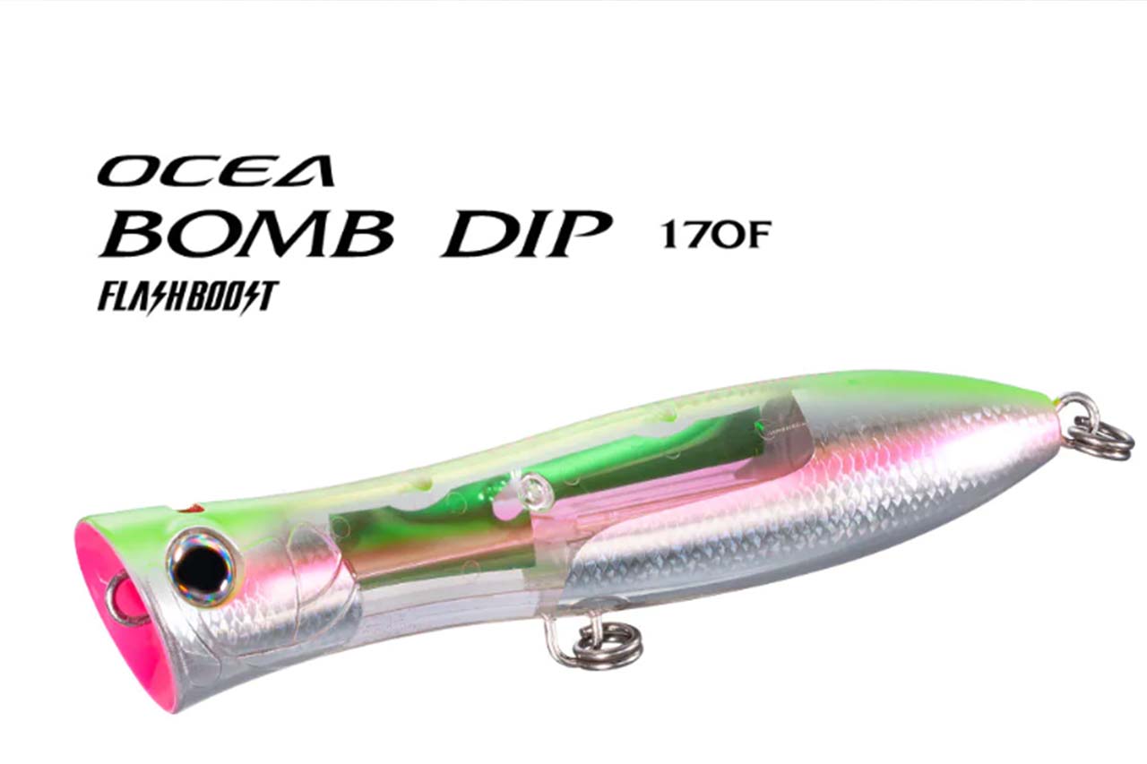 オフショアキャスティングの オシア ボムディップ170fフラッシュブースト ルアマガプラス